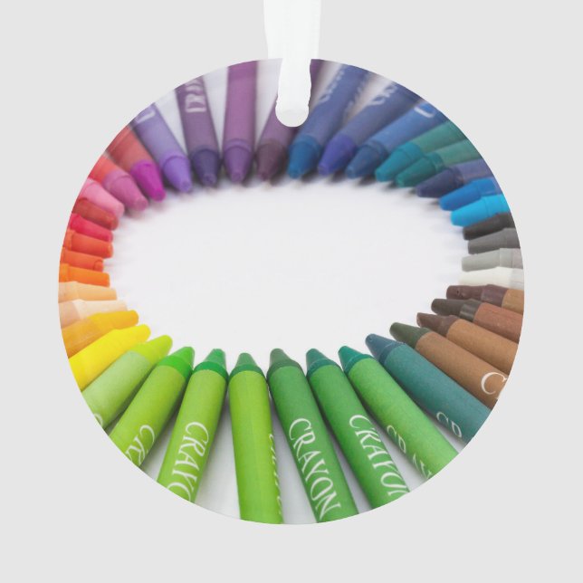 Crayons colorés de craie (dos)