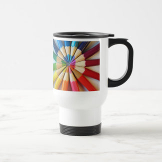 Crayons colorés - tasse de voyage