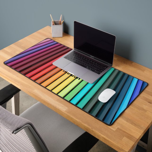 Crayons colorés, votre nom, professionnel (Bureau 2)