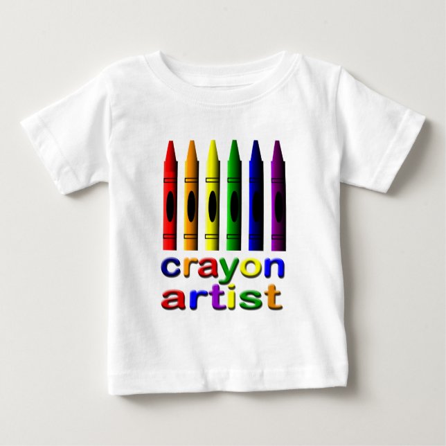 Crayons Crayon Artist Infant T-shirt (Devant)