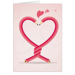 Crayons dans l'amour