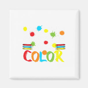 Crayons färben weiterhin Mental Health Awareness 5 Magnet