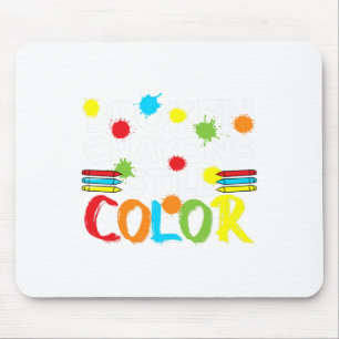 Crayons färben weiterhin Mental Health Awareness 5 Mousepad