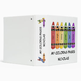 Crayons Farbseiten 5,1 Cm Ordner