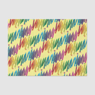Crayons Kindergeburtstag Party Niedliche Farben Seidenpapier
