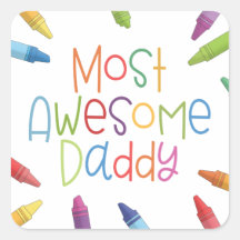 Crayons most Phantastisch Daddy Typografy | Aufkle