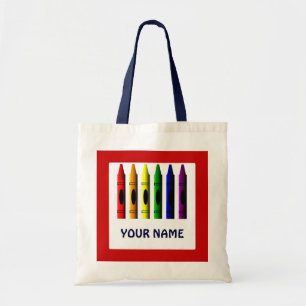 Crayons Nom Modèle Crayon Sac fourre-tout rouge r