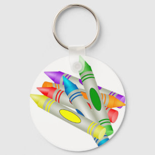 Crayons Schlüsselanhänger