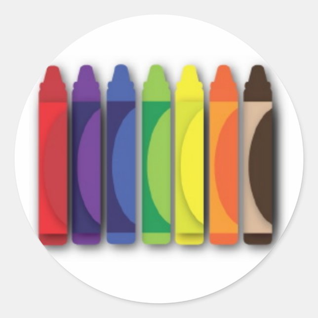 Crayons Stickers (Vorderseite)