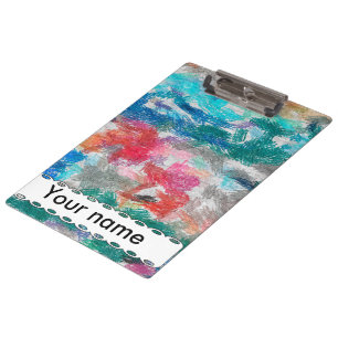 Crayons-Textur Klemmbrett