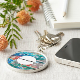 Crayons-Textur Schlüsselanhänger