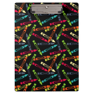 Crayons zurück in die Schule Klemmbrett