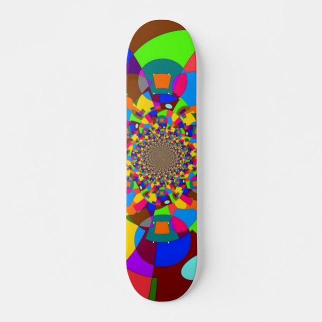 CraziColor-3-Skateboard Skateboard (Vorne)