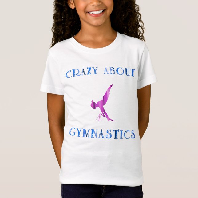 Crazy À Propos De T-Shirt Gymnastique (Devant)