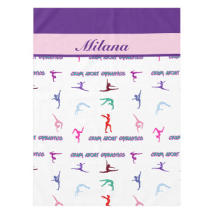 Crazy About Gymnastics Tischdecke