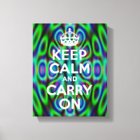 Crazy Abstrakt Behielt Calm