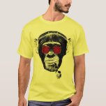Crazy Affe T-Shirt<br><div class="desc">Hello and welcome this design was realized and conceived by myself. It represents a vintage monkey in the style of the days before post ,  it is decked out by psychedelic glasses and by a pipe which gives to him to be quoted retro.</div>