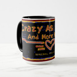 Crazy als ever Tasse