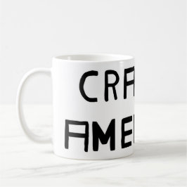 CRAZY-AMERIKANISCHE TASSE