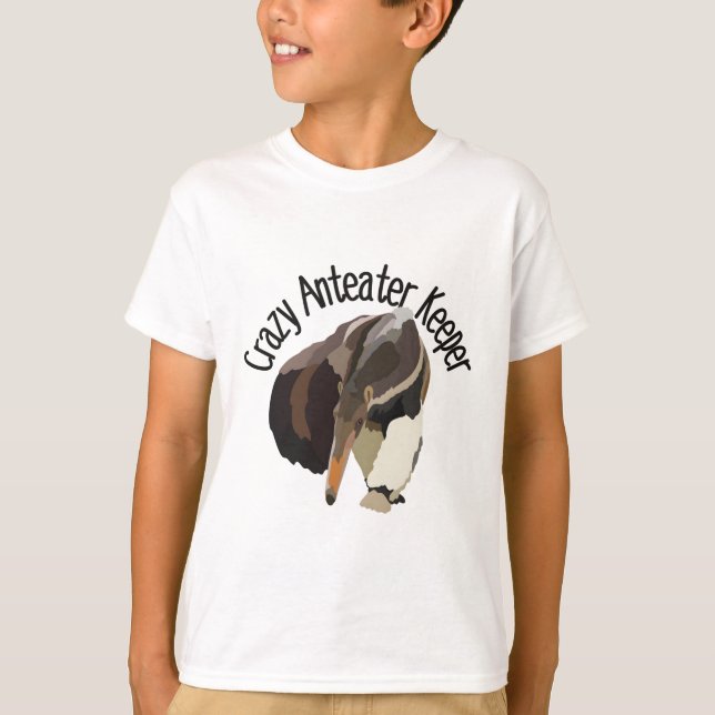 Crazy Anteater Keeper T-Shirt (Vorderseite)