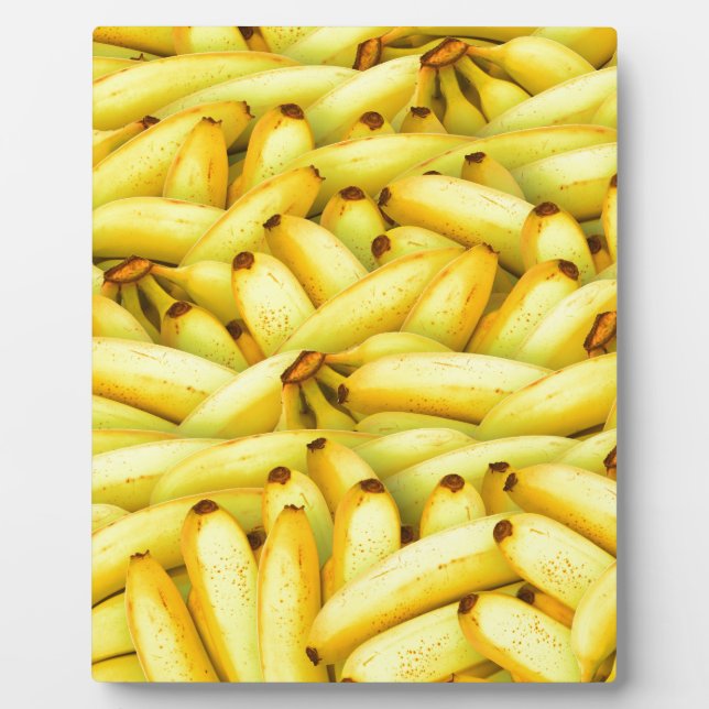 Crazy Bunches of Yellow Bananas Fotoplatte (Vorderseite)