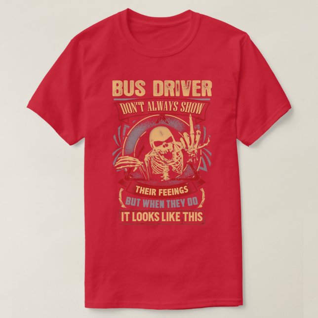 Crazy Bus Driver Shirt (Design vorne)