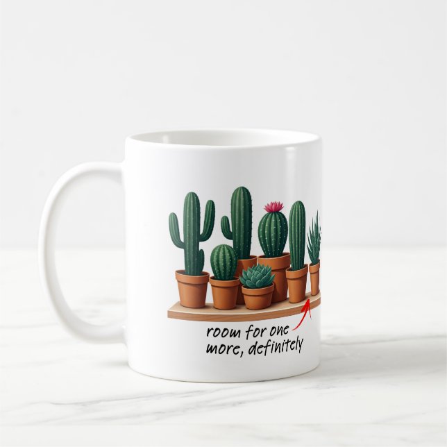 Crazy cactus mug (Gauche)
