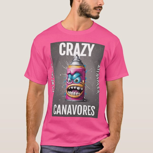 CRAZY CANAVORES T-Shirt (Vorderseite)