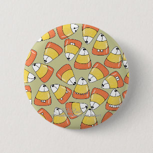 CRAZY Candy Corn! Button