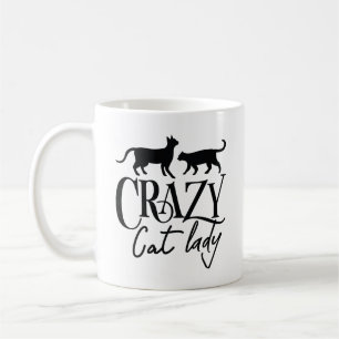 Crazy Cat Lady Kaffeetasse