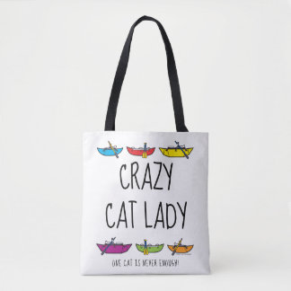 Crazy Cat Lady Rafters Tasche