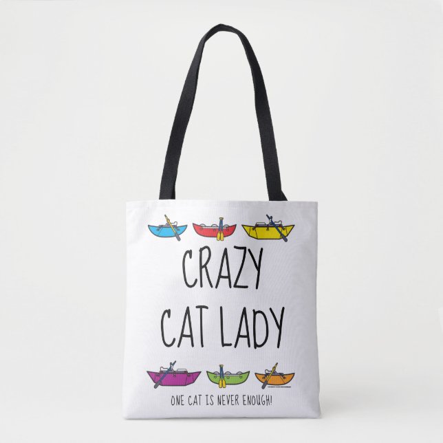 Crazy Cat Lady Rafters Tasche (Vorderseite)