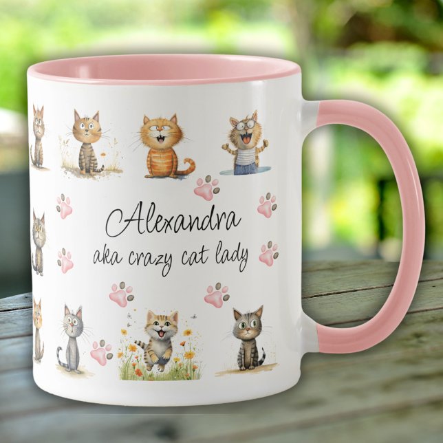 CRAZY CAT LADY TASSE (Von Creator hochgeladen)