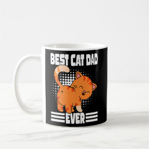 Crazy Cat Vater Cat Pater Bester Katze Vater je Kaffeetasse