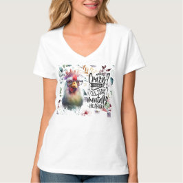 Crazy Chick T - Shirt