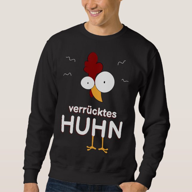 Crazy Chicken 58 Sweatshirt (Vorderseite)