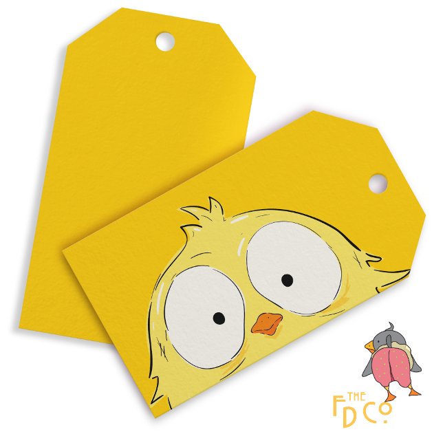 Crazy Chicken! Geschenkanhänger (Von Creator hochgeladen)