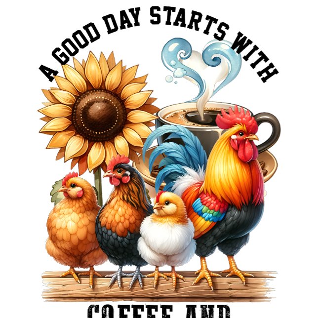 Crazy Chicken Lady T-Shirt (Von Creator hochgeladen)