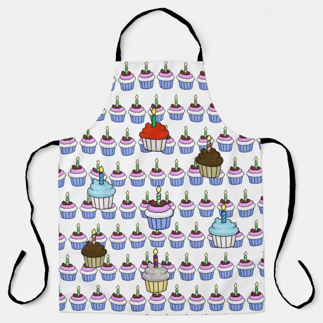 Crazy Cupcake Schürze (Vorderseite)