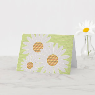 Crazy Daisies Cards Karte