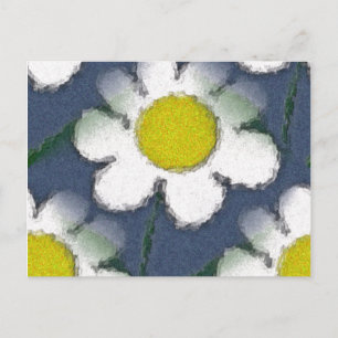 Crazy Daisy Love Postkarte