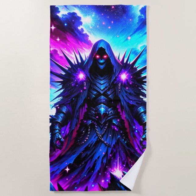 Crazy Demon Strandtuch (Vorderseite)