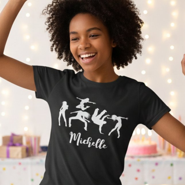 Crazy Disco Psychedelic Techno Tänzer T-Shirt (Von Creator hochgeladen)