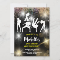 Crazy disco techno psychedelic Geburtstag