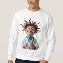 Crazy Doctor Coffee Sweatshirt