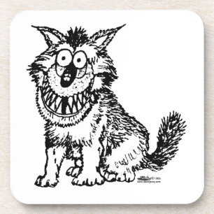 Crazy Dog Getränkeuntersetzer