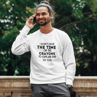 Crazy Dog Men Funny Sarcastic T - Shirt