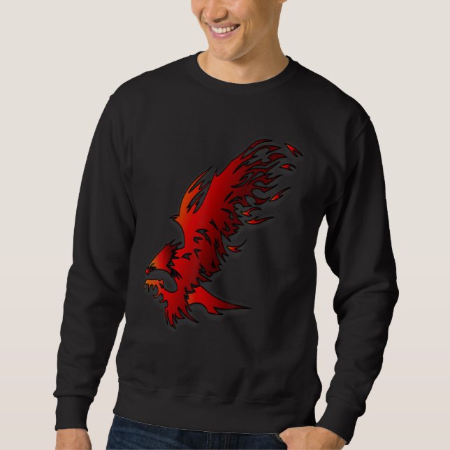 Crazy Eagle Sweatshirt (Vorderseite)