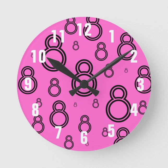 CRAZY EIGHTS Uhr (Vorderseite)