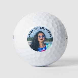 Crazy Ex-Girlfriend Funny Foto Golf Balls Golfball